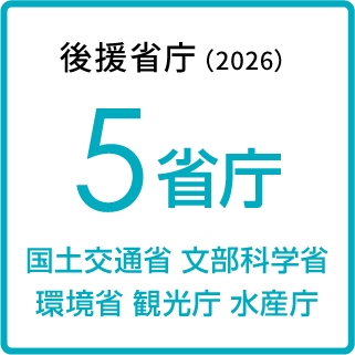 後援省庁（2024）