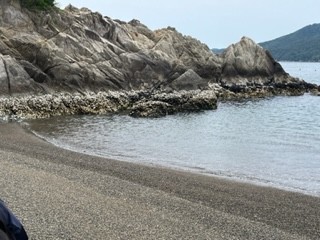 地元の海（宮古市）