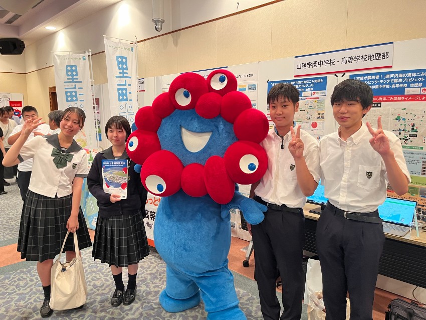 おかやまSDGsフェアで交流