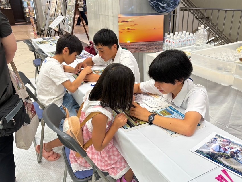鶴屋百貨店さんでアマモのイベントを行いました!!