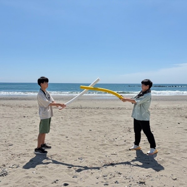 マリンスポーツ紹介！！ビーチチャンバラ編